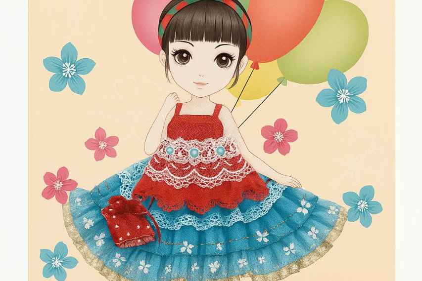 DIY Sticky Dress Art