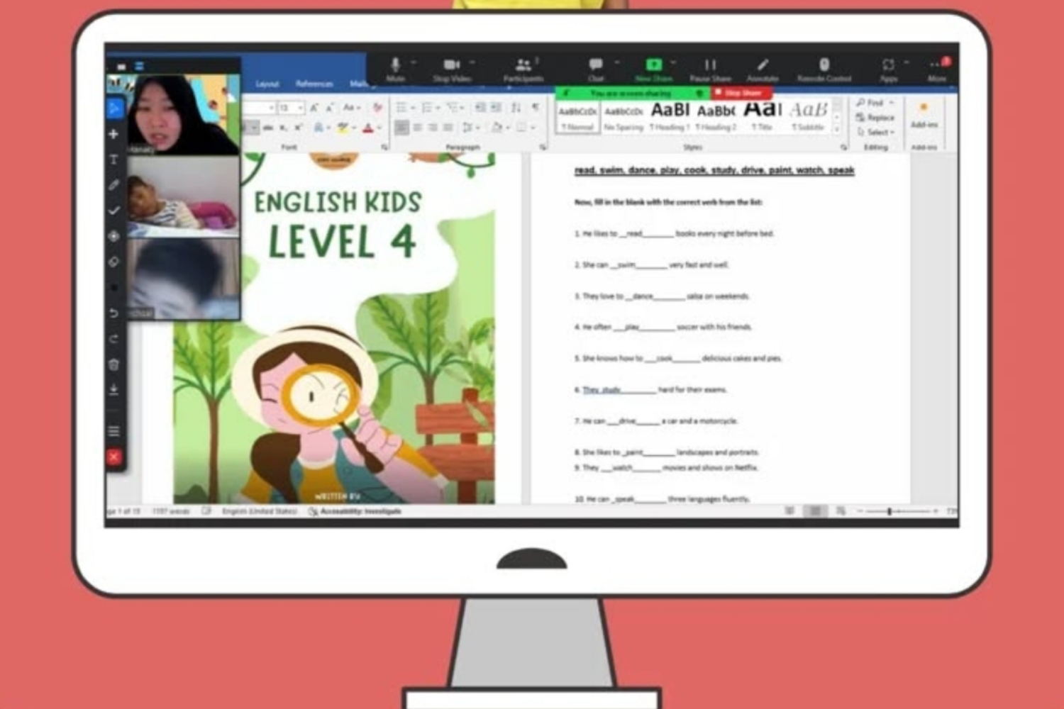 Kelas Bahasa Inggris Reguler Kategori 7-12 Y.O 2