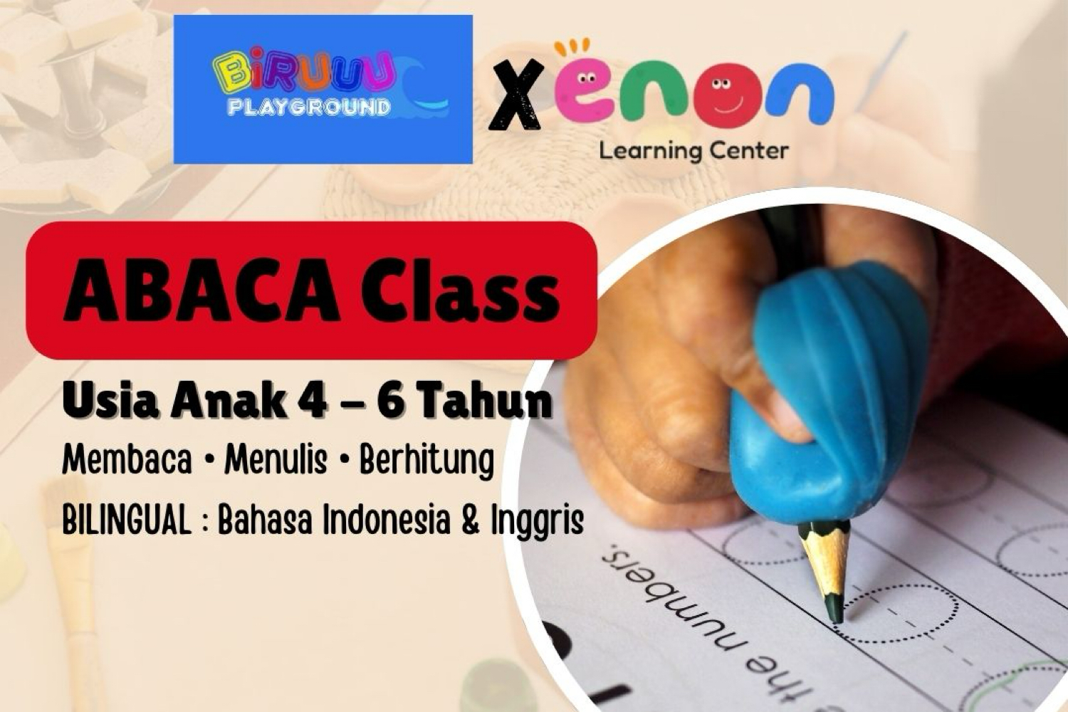 Kelas Calistung [Monthly] - Pop up Class