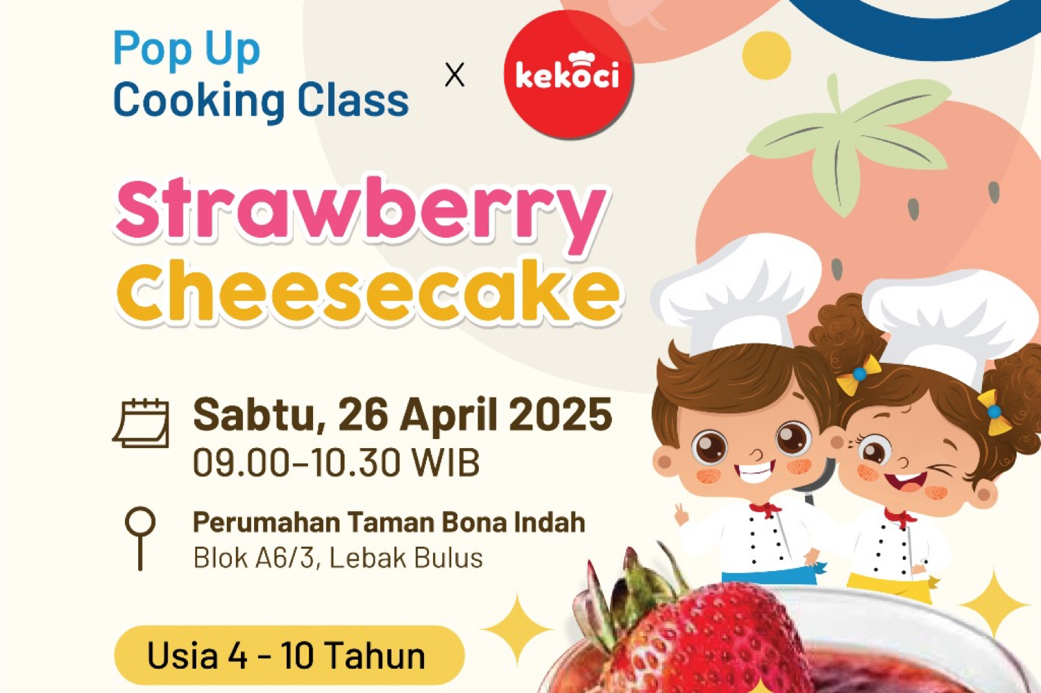 Cooking Class Leader Lab d Kekoci