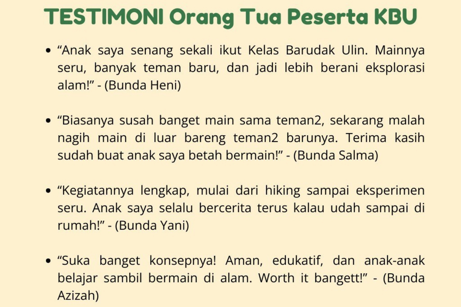 Kelas Barudak Ulin Batch 7 - Kelas bermain untuk anak usia 4-9 tahun 3