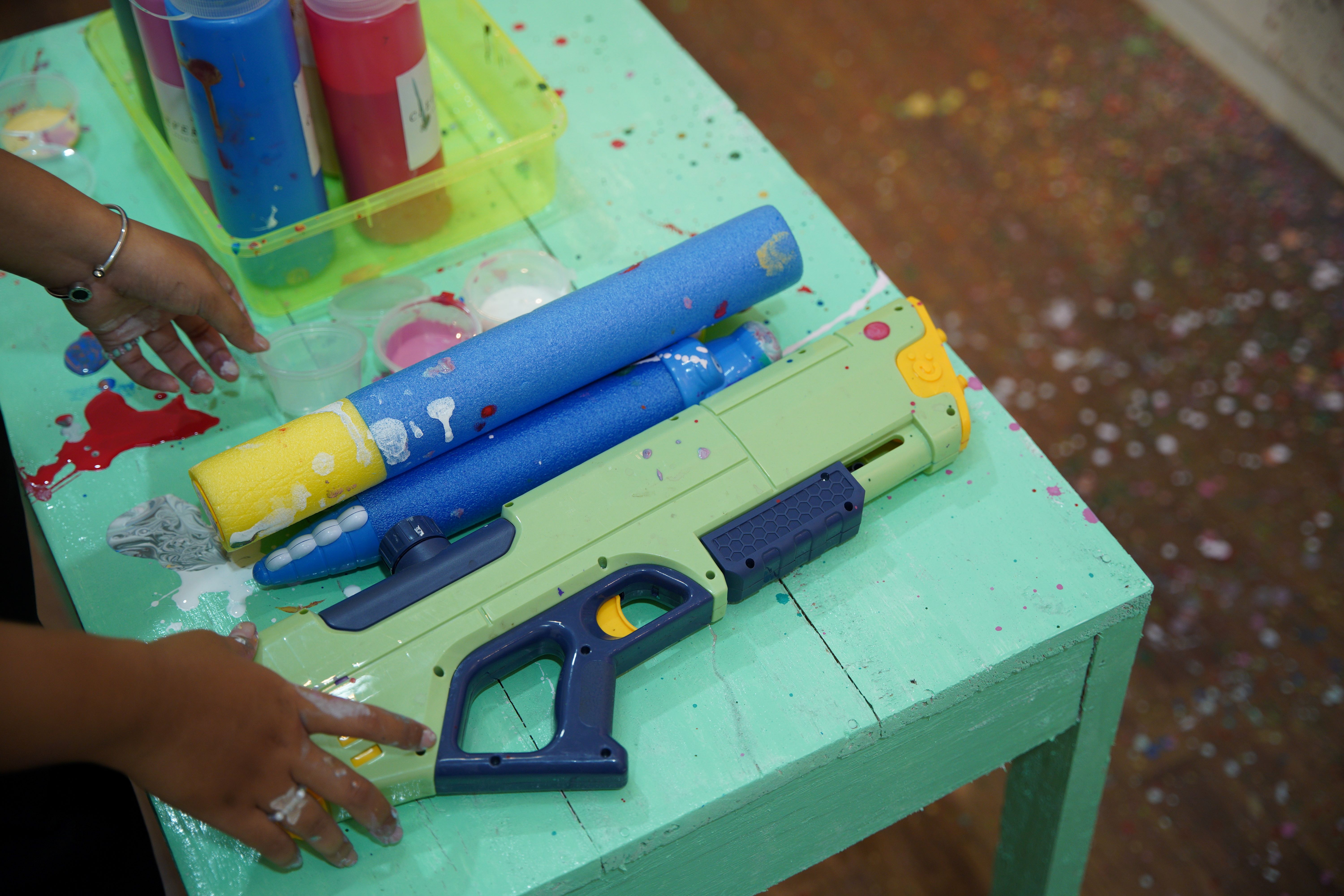 Splatter Painting (Bisa untuk 2 orang)