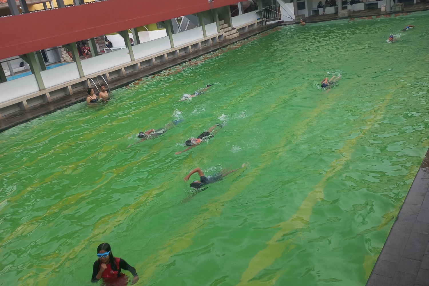 Kelas lanjutan berenang 2