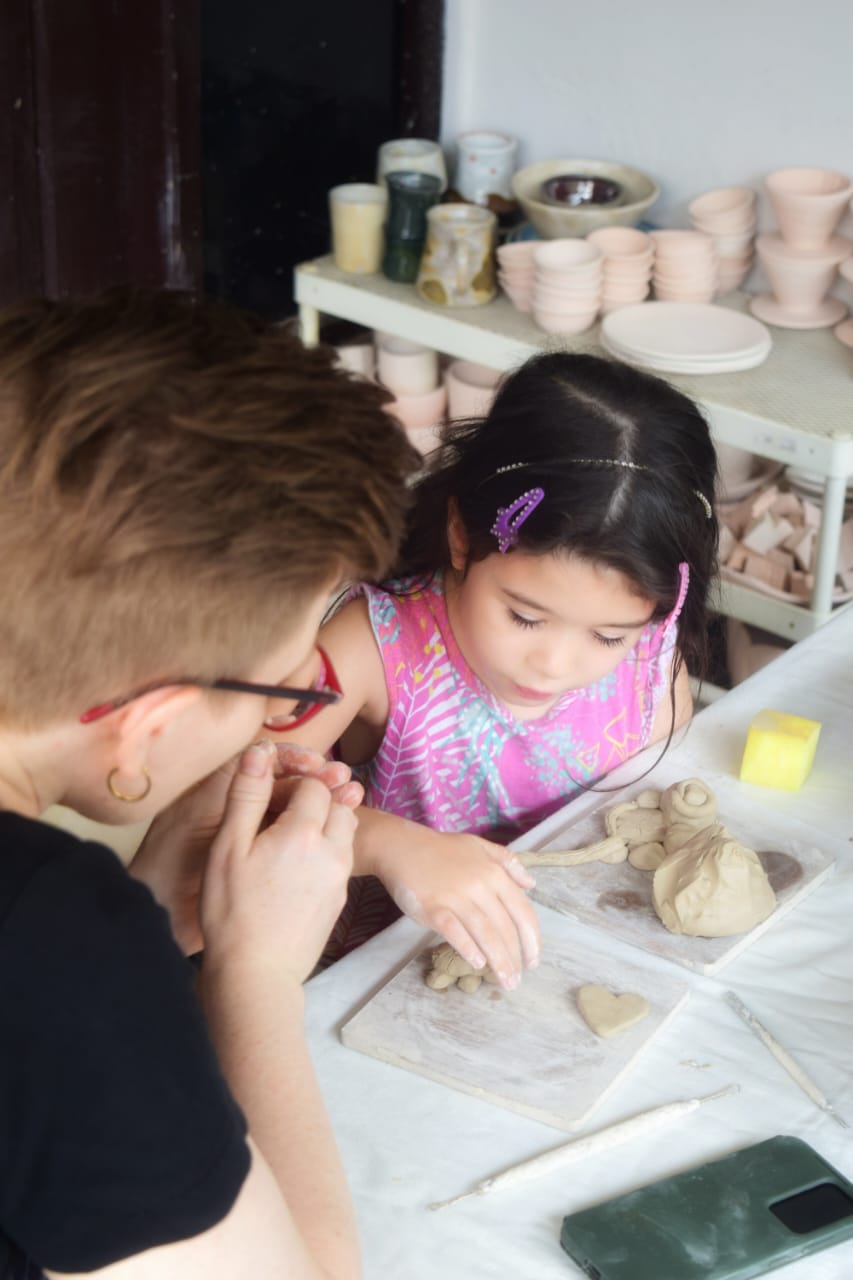 Pottery Class-Pinching