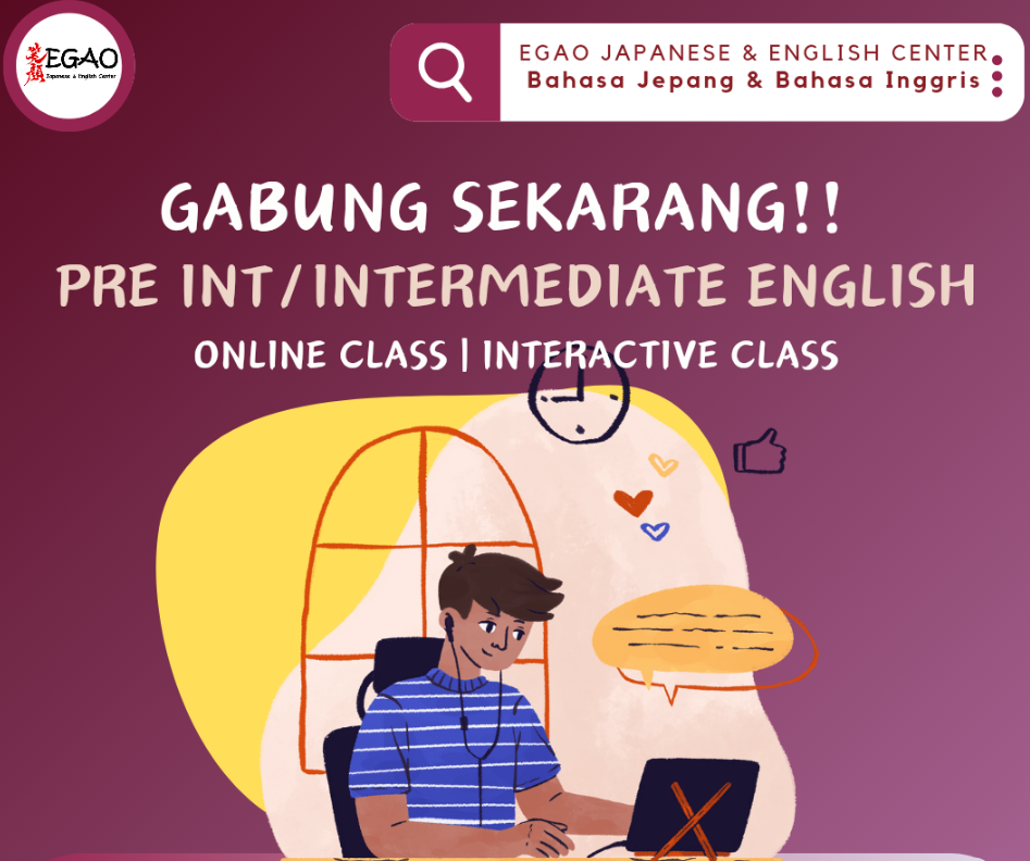 Online- Intermediate English