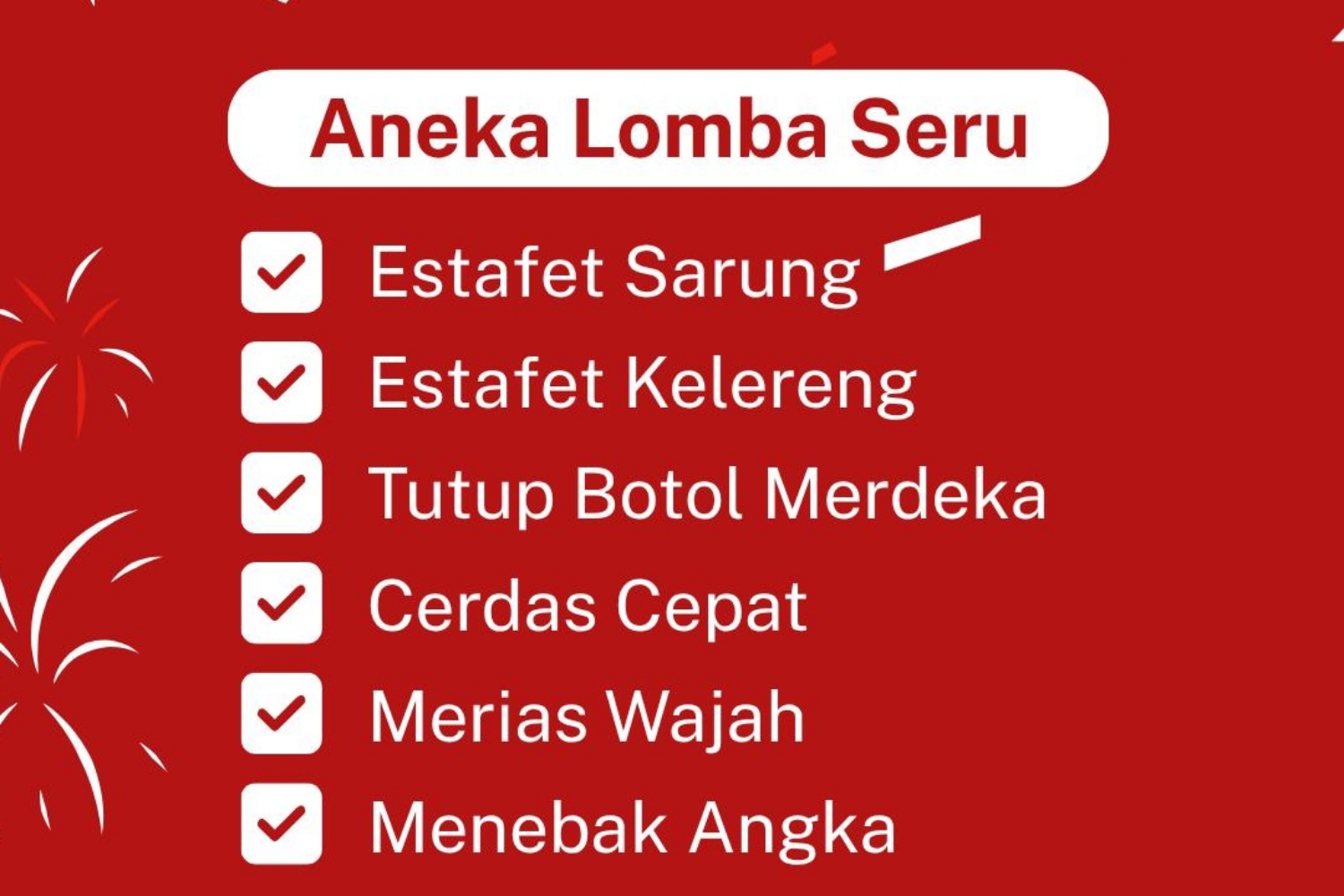 Lomba 17 Agustus 2025 Bimbel Tiki Taka Jagakarsa
