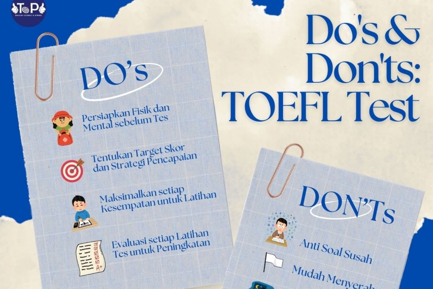 TOEFL, TOEIC, IELTS Online Preparation Class 2