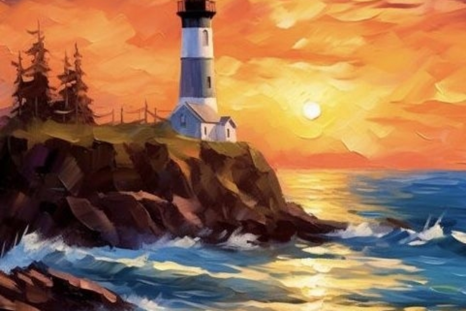 School Holiday Canvas Painting 3