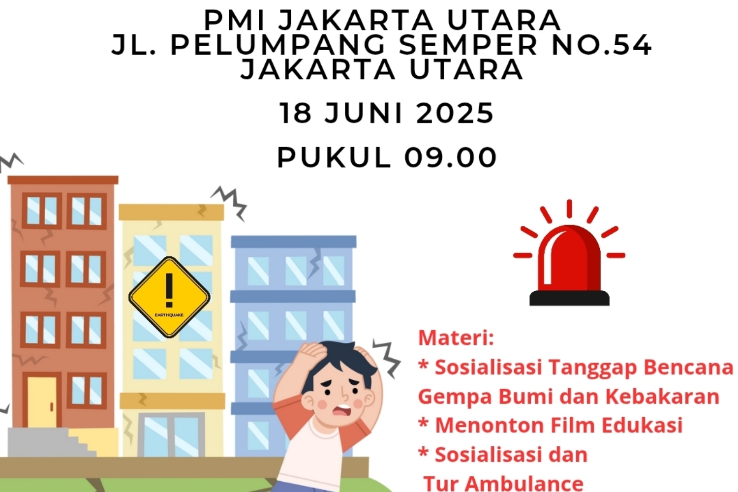 Field Trip ke PMI Jakarta Utara