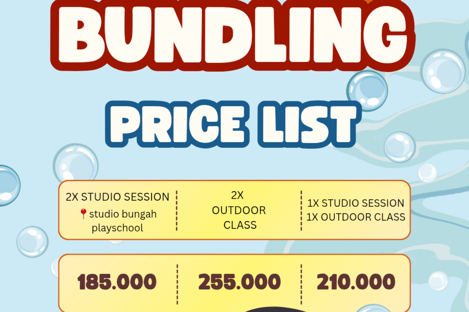 Bundling Pop Up Class - Bungah Playschool