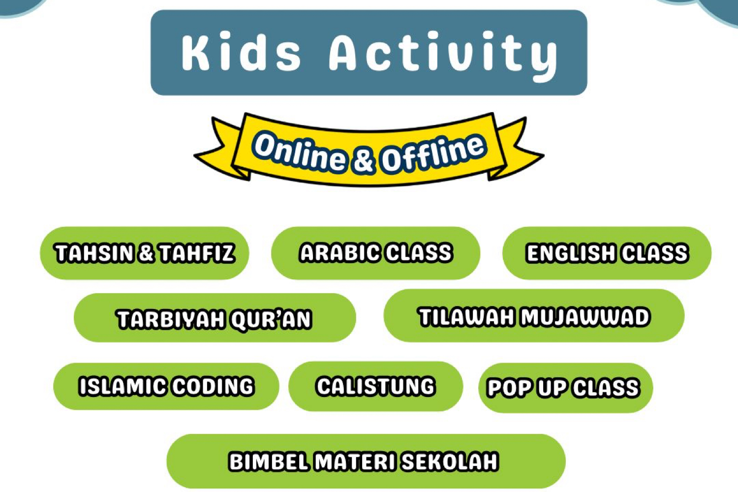 ACTIVITY FOR KIDS & TEENS ONLINE