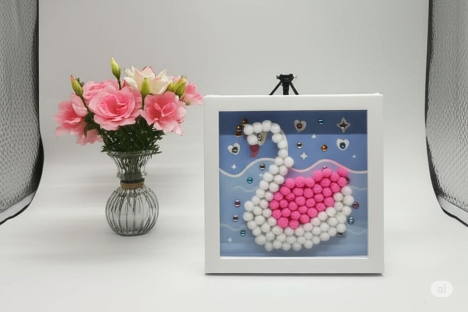 DIY Fun Pom in Frame 2