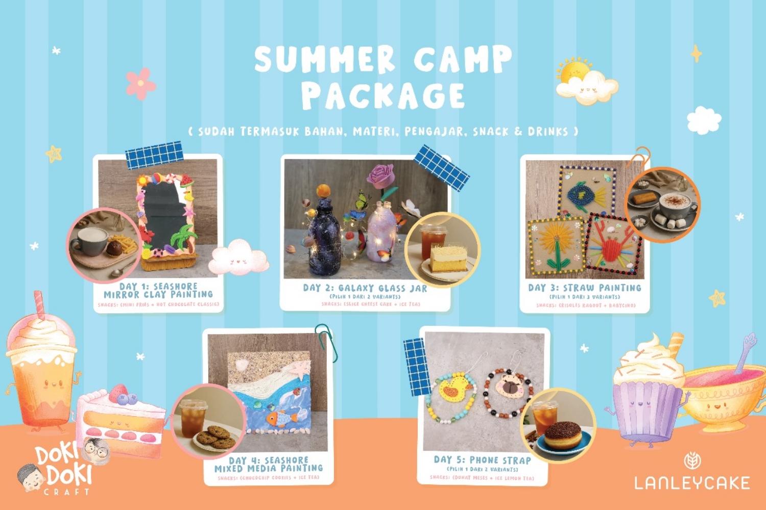 Summer Camp x Lanley Cafe - 16-20 Juni - 10:00-12:00 Batch 1 2