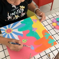 WORKSHOP PAINTING ON CANVAS OR PLANTERS