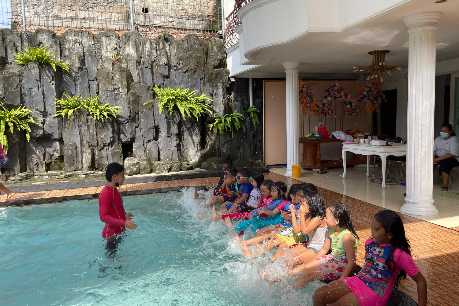 Toddler class location at villa srimanganti