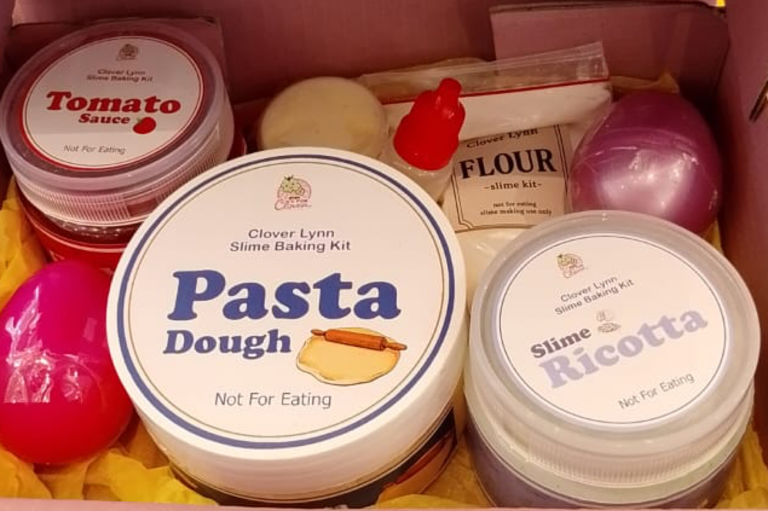 Pasta Slime Baking Kit