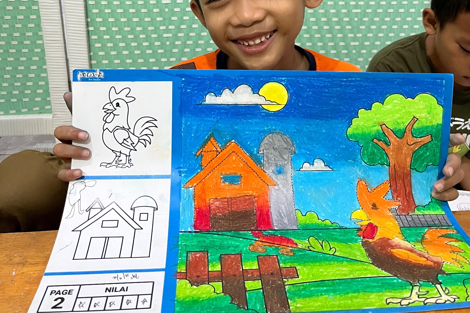 Kelas Mewarnai
