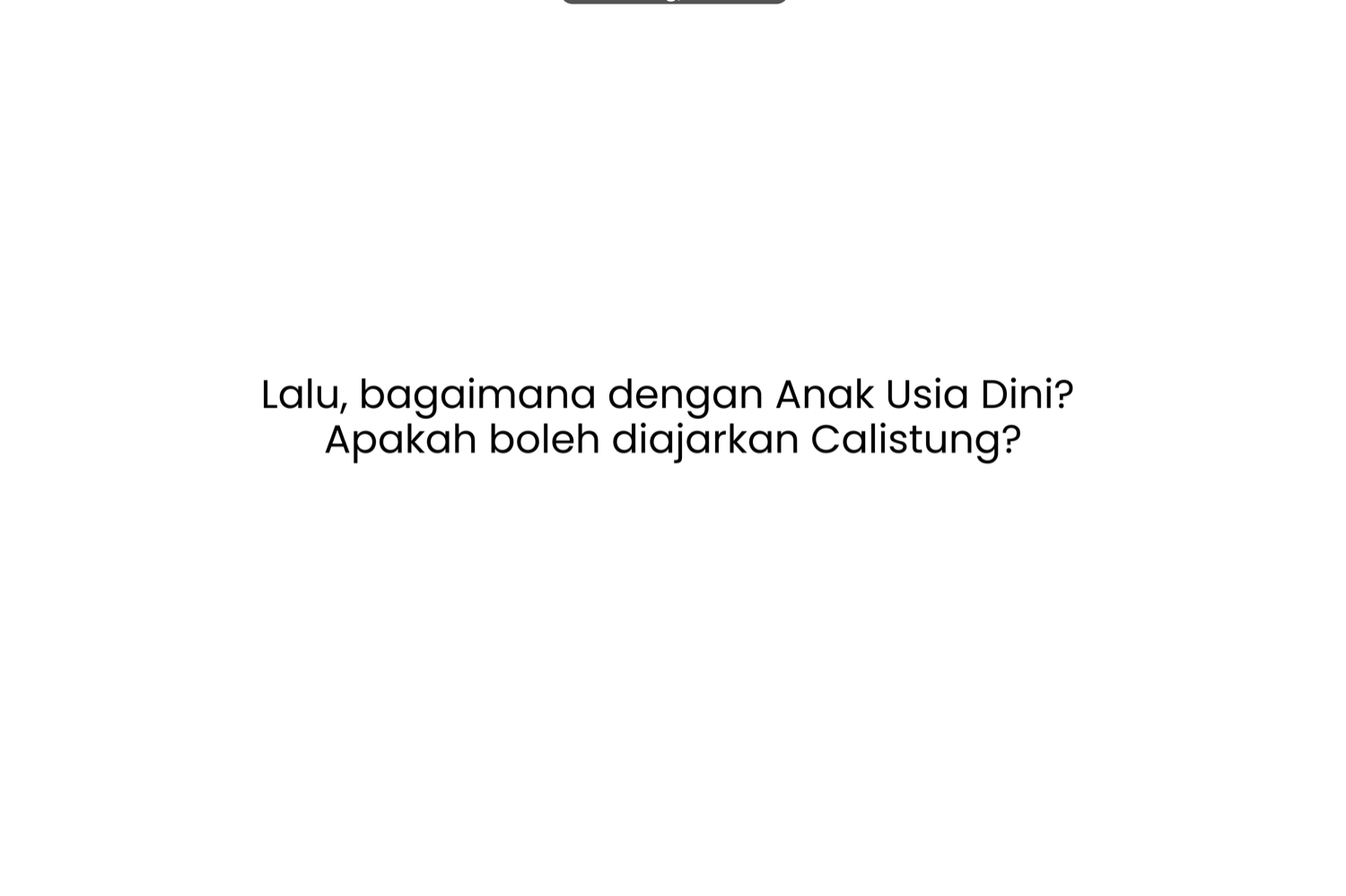 Baca Tulis Hitung (CALISTUNG, Fun Learning!) 3