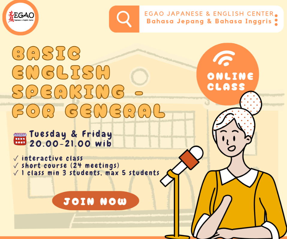 Online - Basic English Speaking
