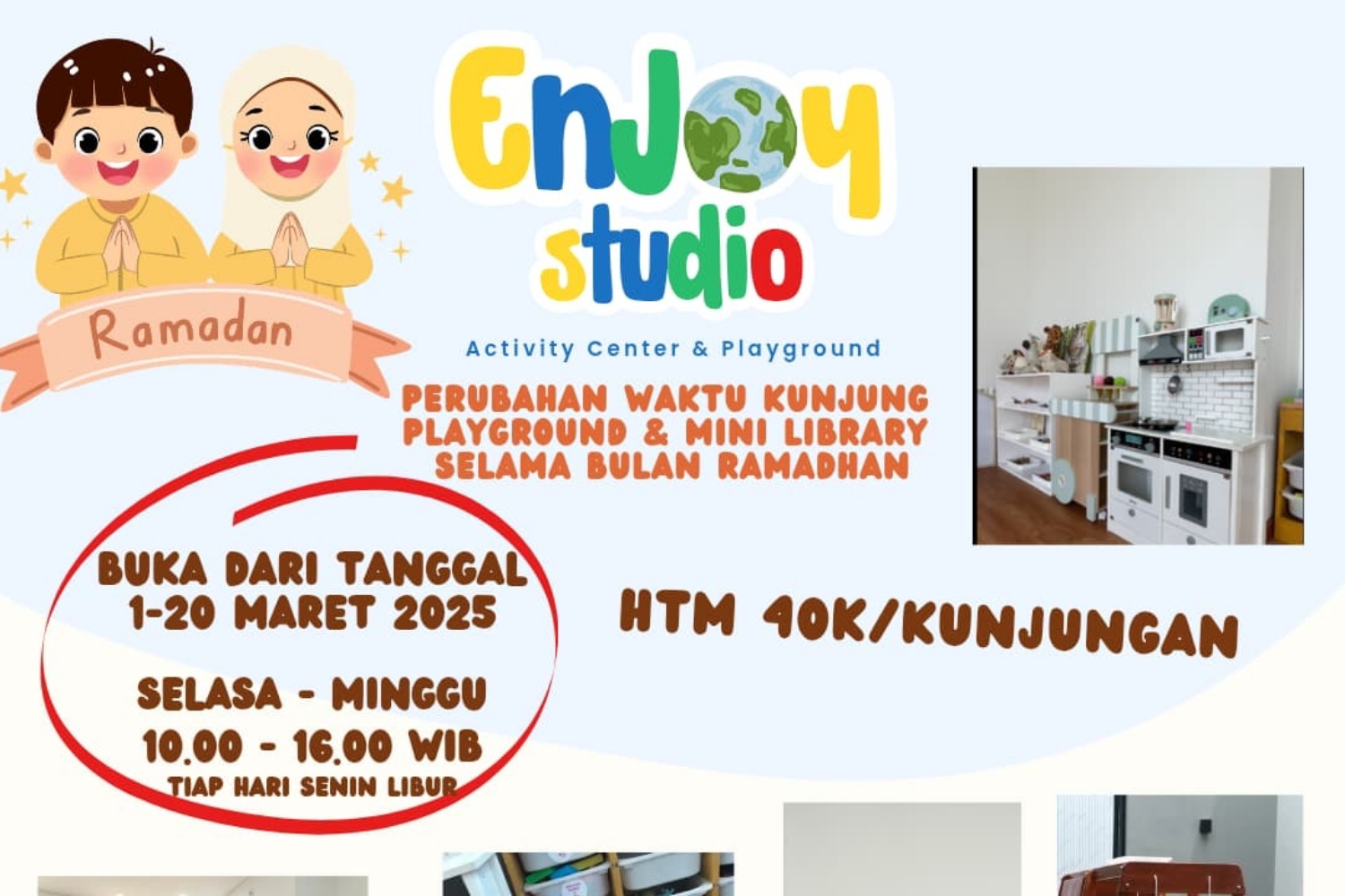 Playground Enjoy Studio Edisi Bulan Ramadhan