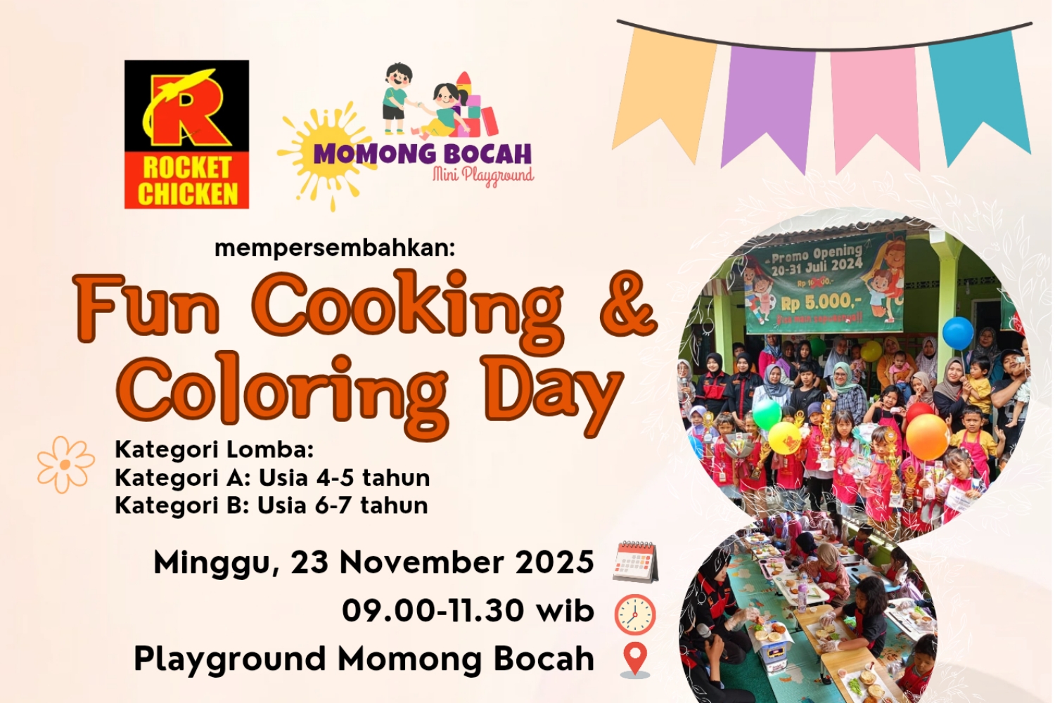 Fun Cooking & Coloring Day