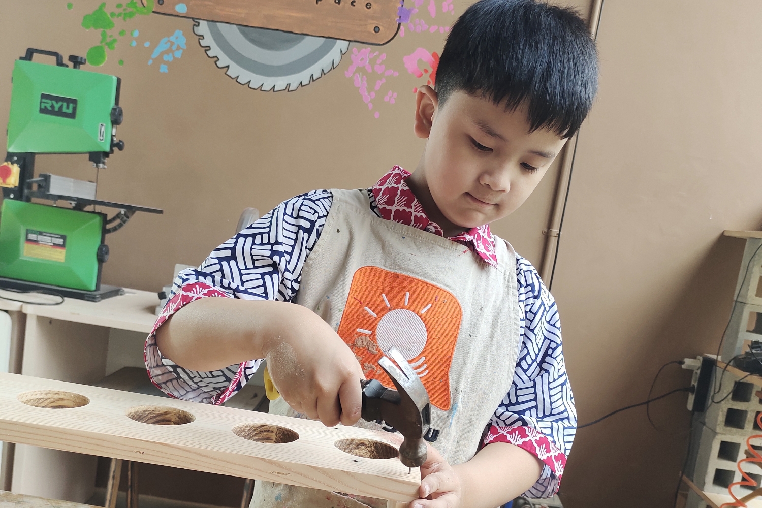 Woodworking workshop