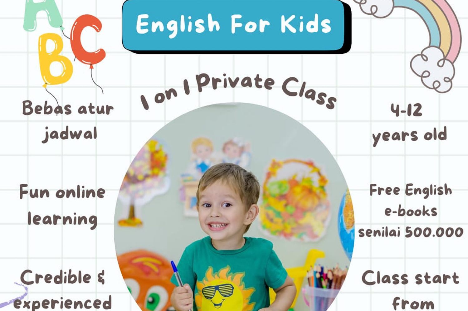 Online English Course Private 1 On 1