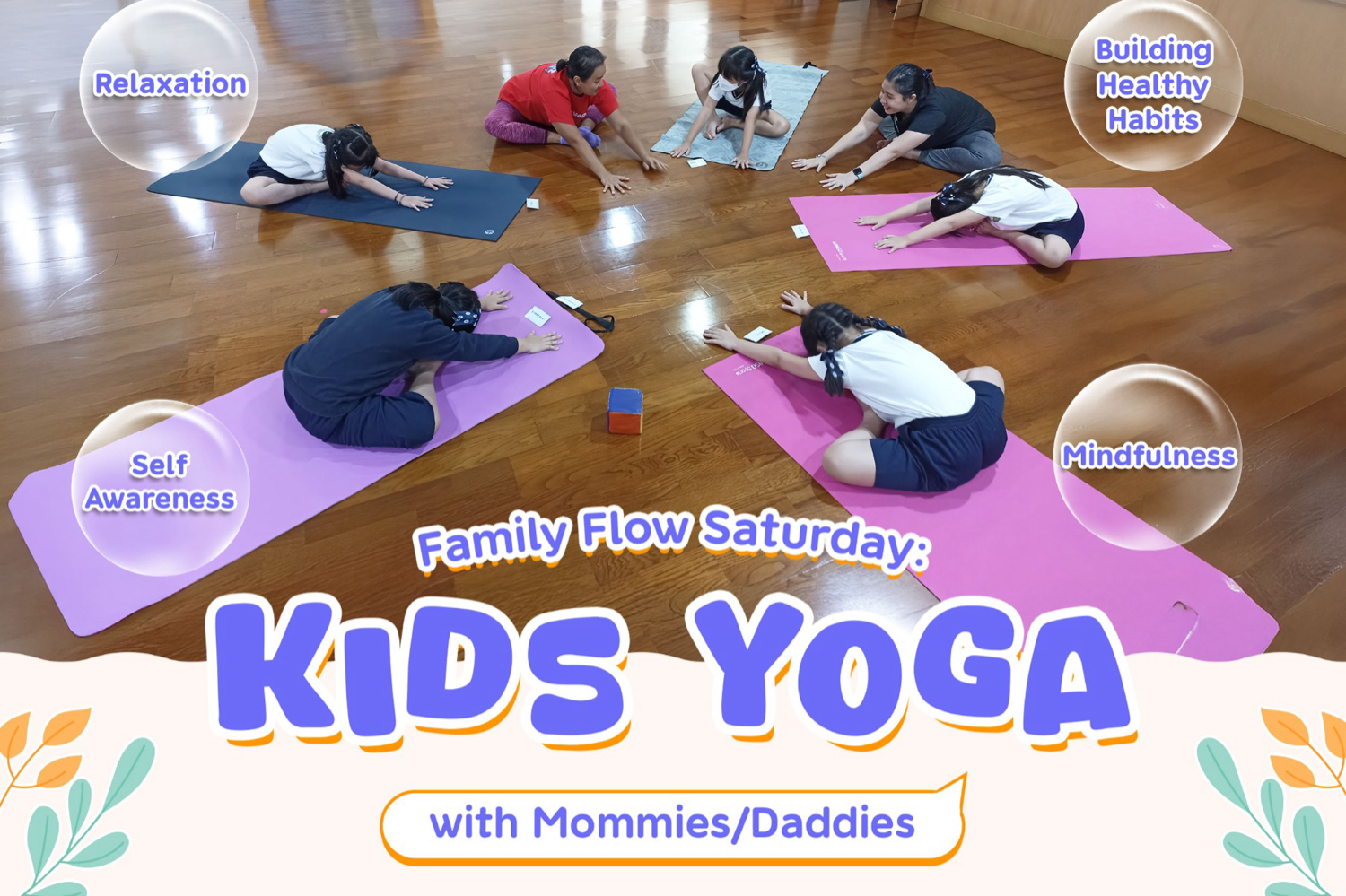 Family Flow Saturday: Kids Yoga with Mommies/Daddies