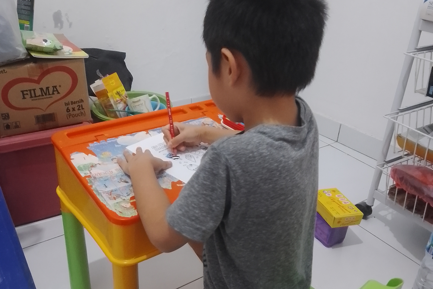 Sensory Play & Calistung 2