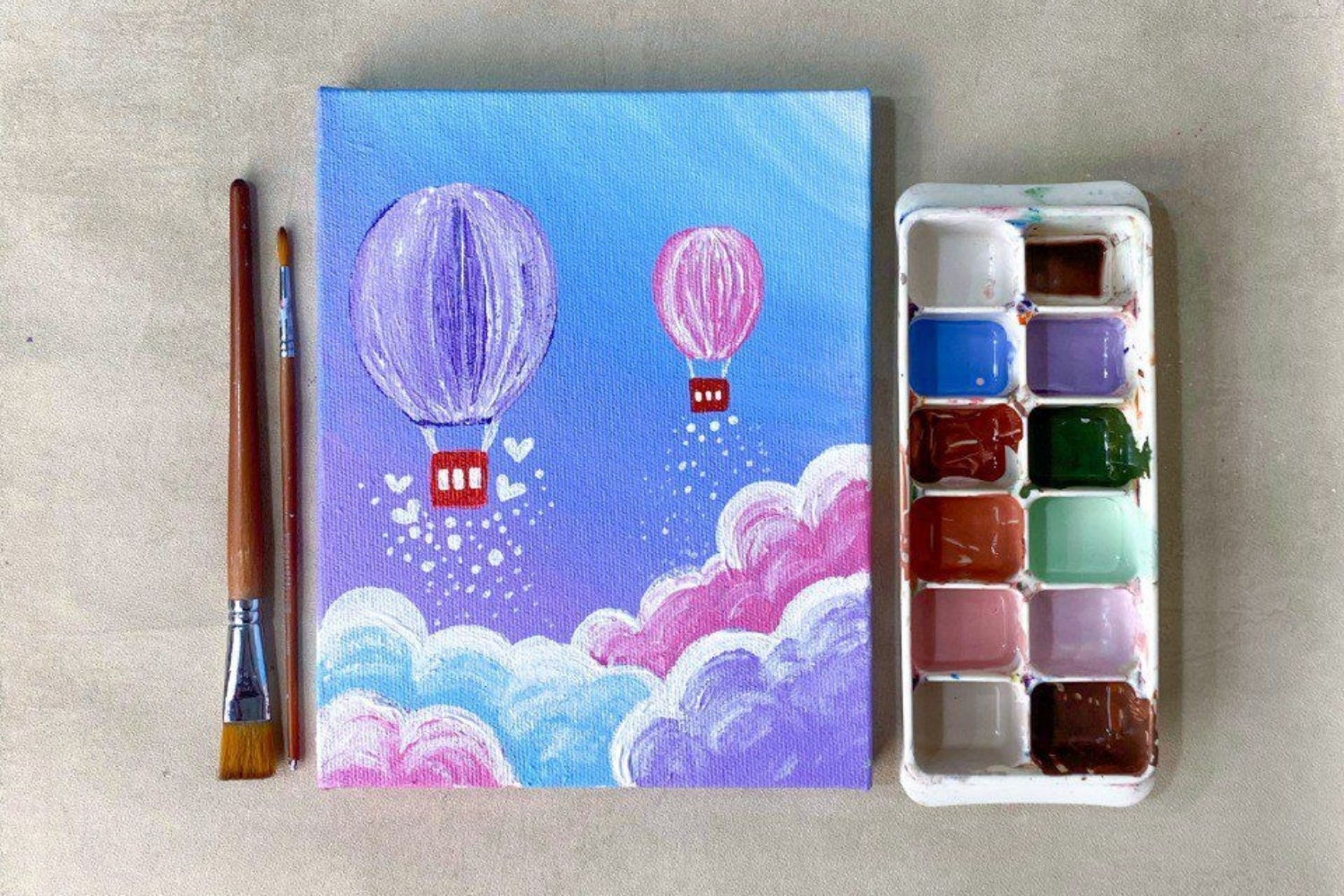 Painting Hot Air Baloon