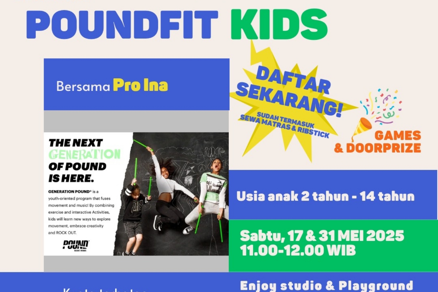 Poundfit kids