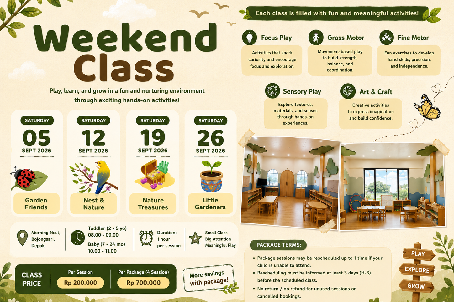 WEEKEND POP-UP CLASS 2
