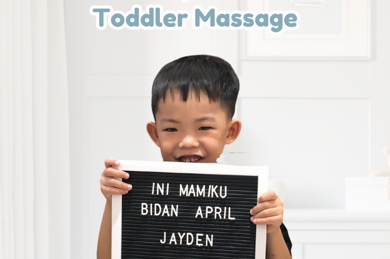 Toddler Massage 3-5 Tahun 2