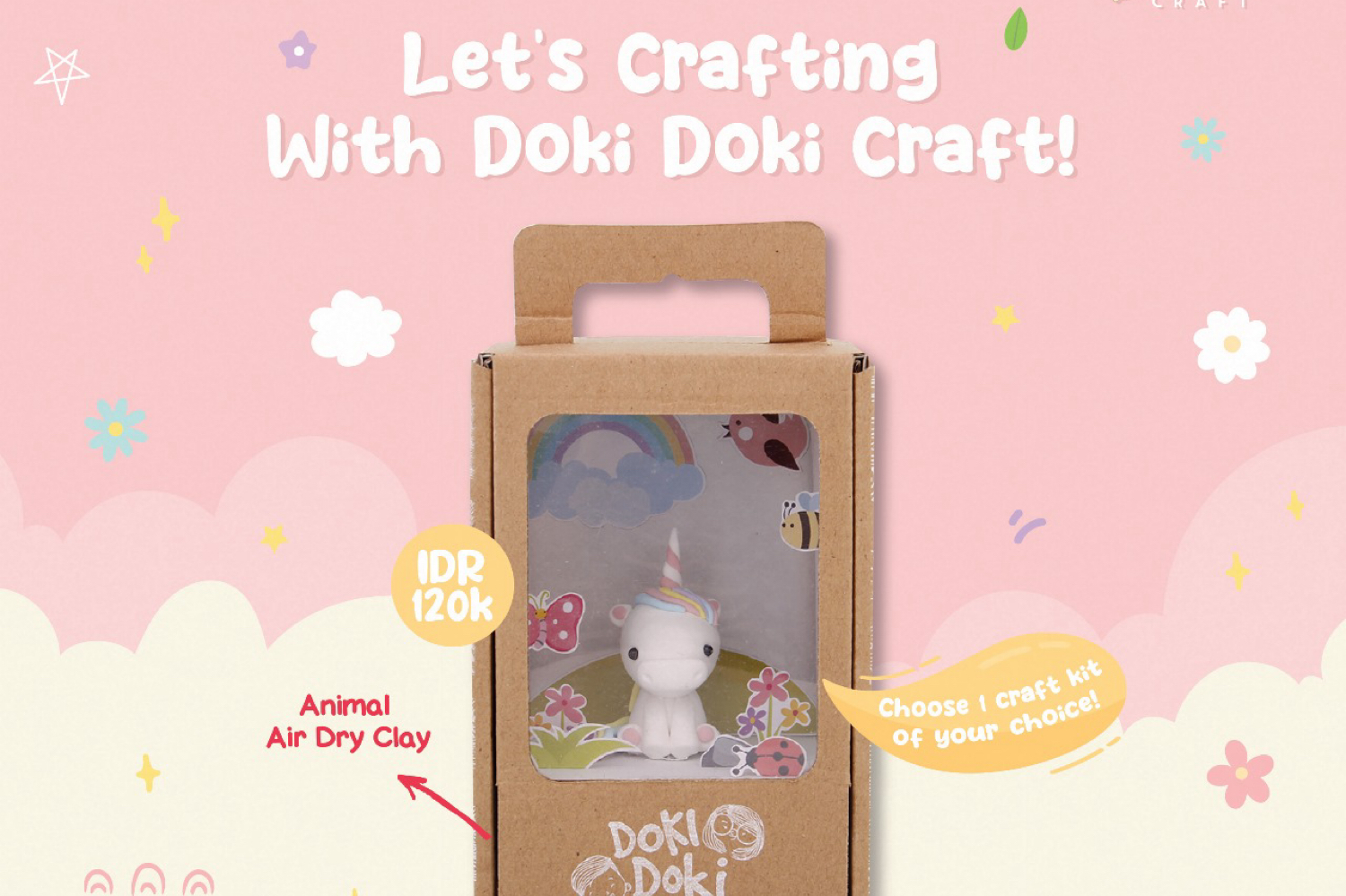 Membuat Figur Hewan dengan Air Dry Clay