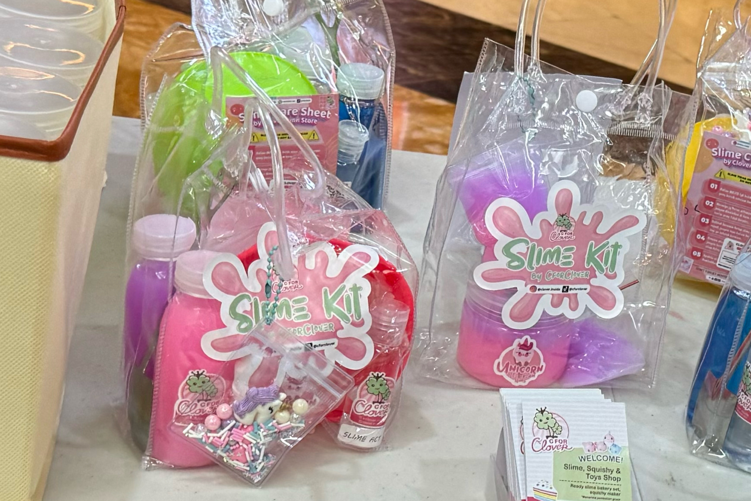 Unicorn Ice Cream Slime Kit by CforClover
