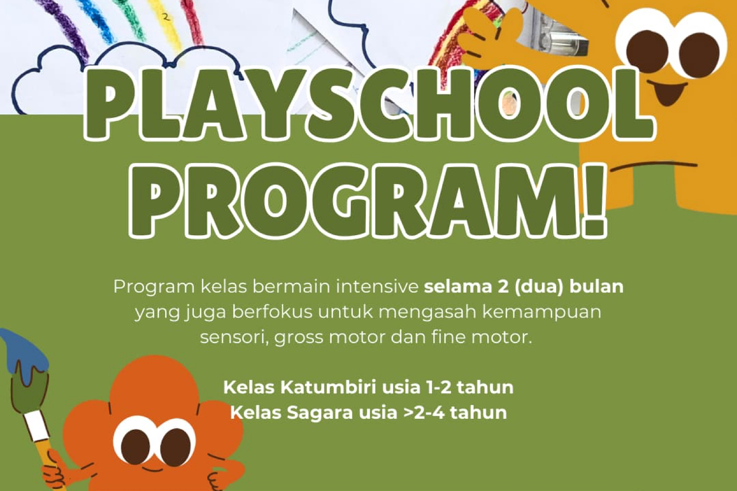 SAGARA: Playschool Program Batch 4 (Nov-Dec 2025)
