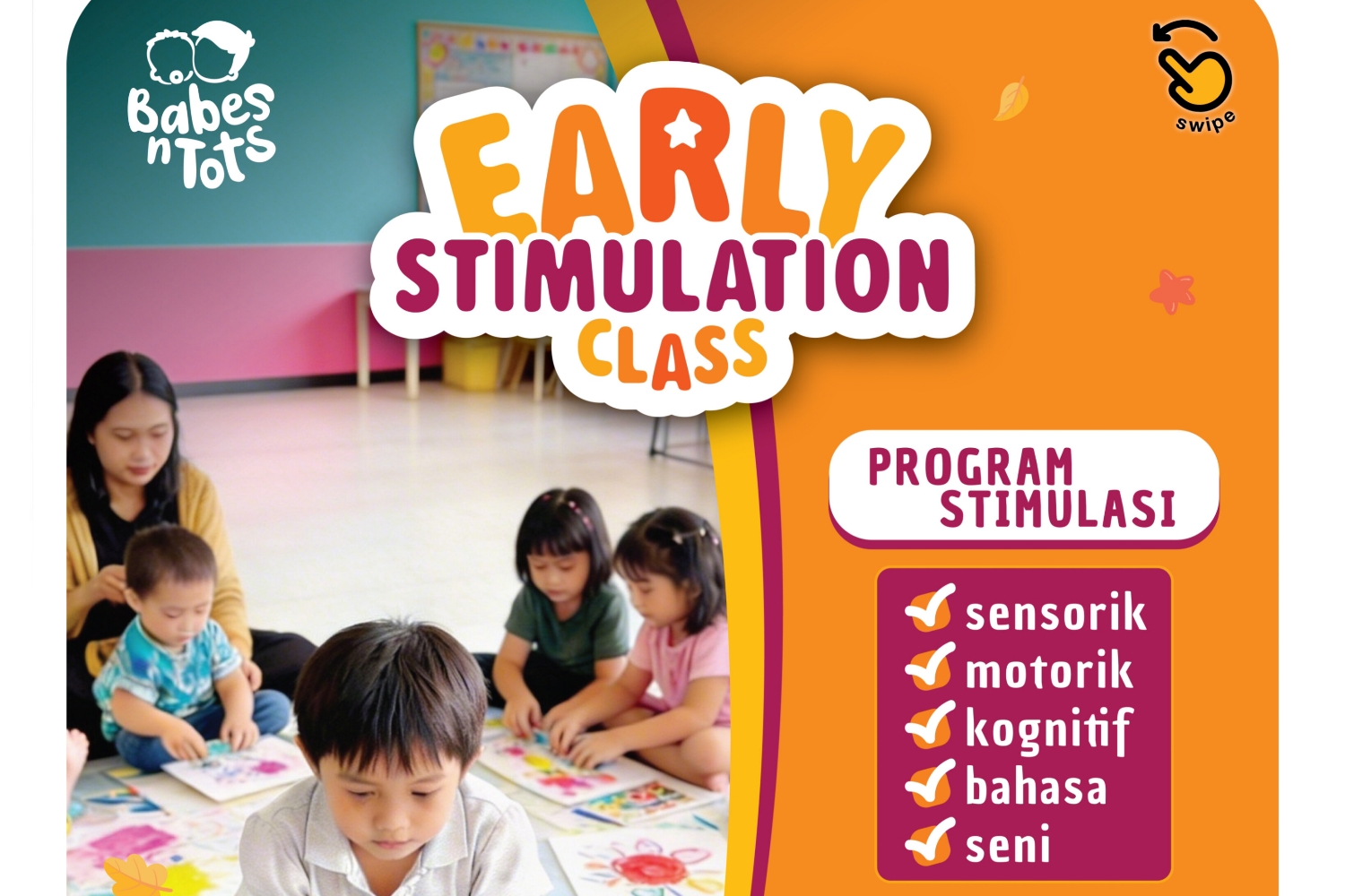 Early Stimulation Class - Toddler 13 - 36 m