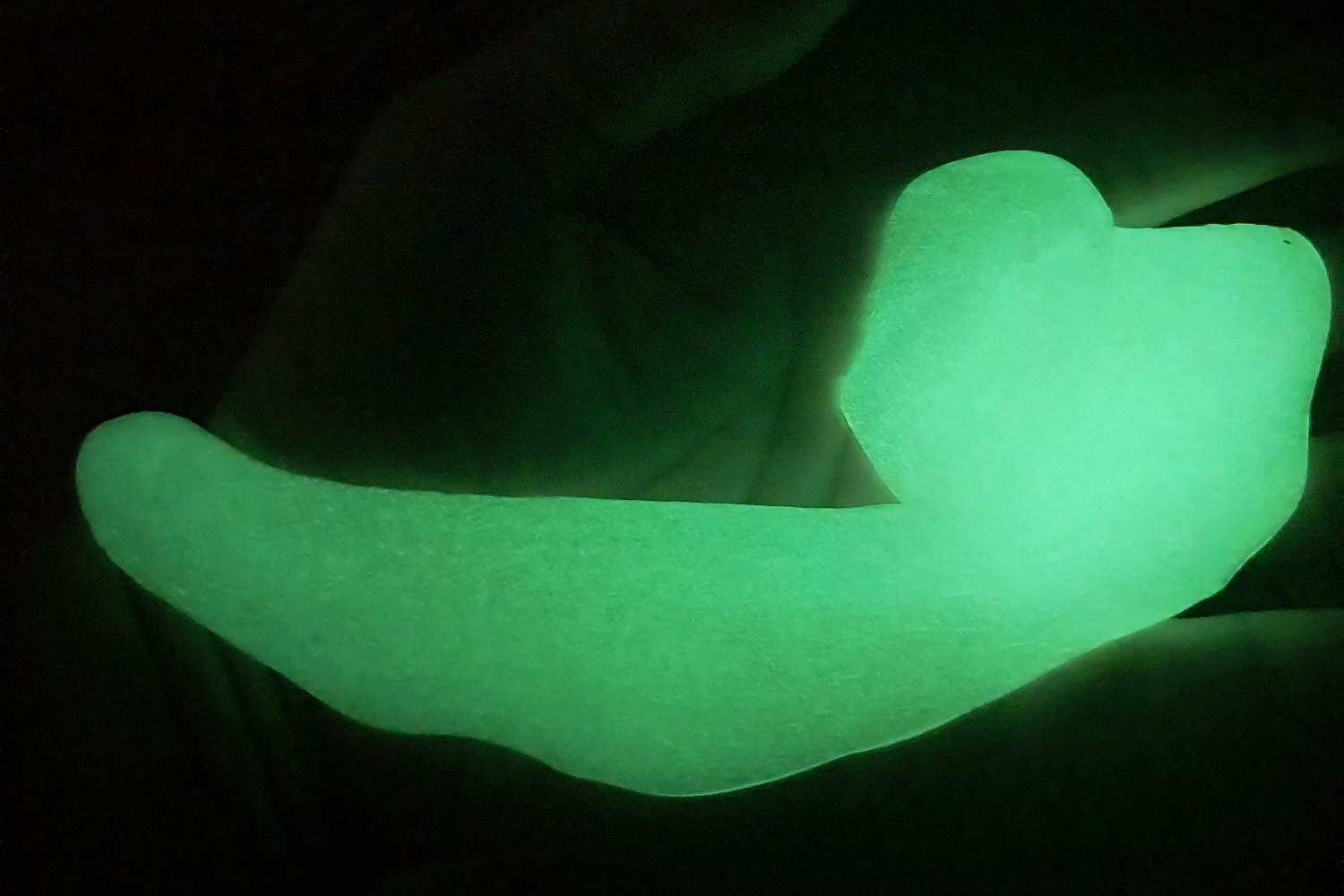 Glow in the dark slime 2