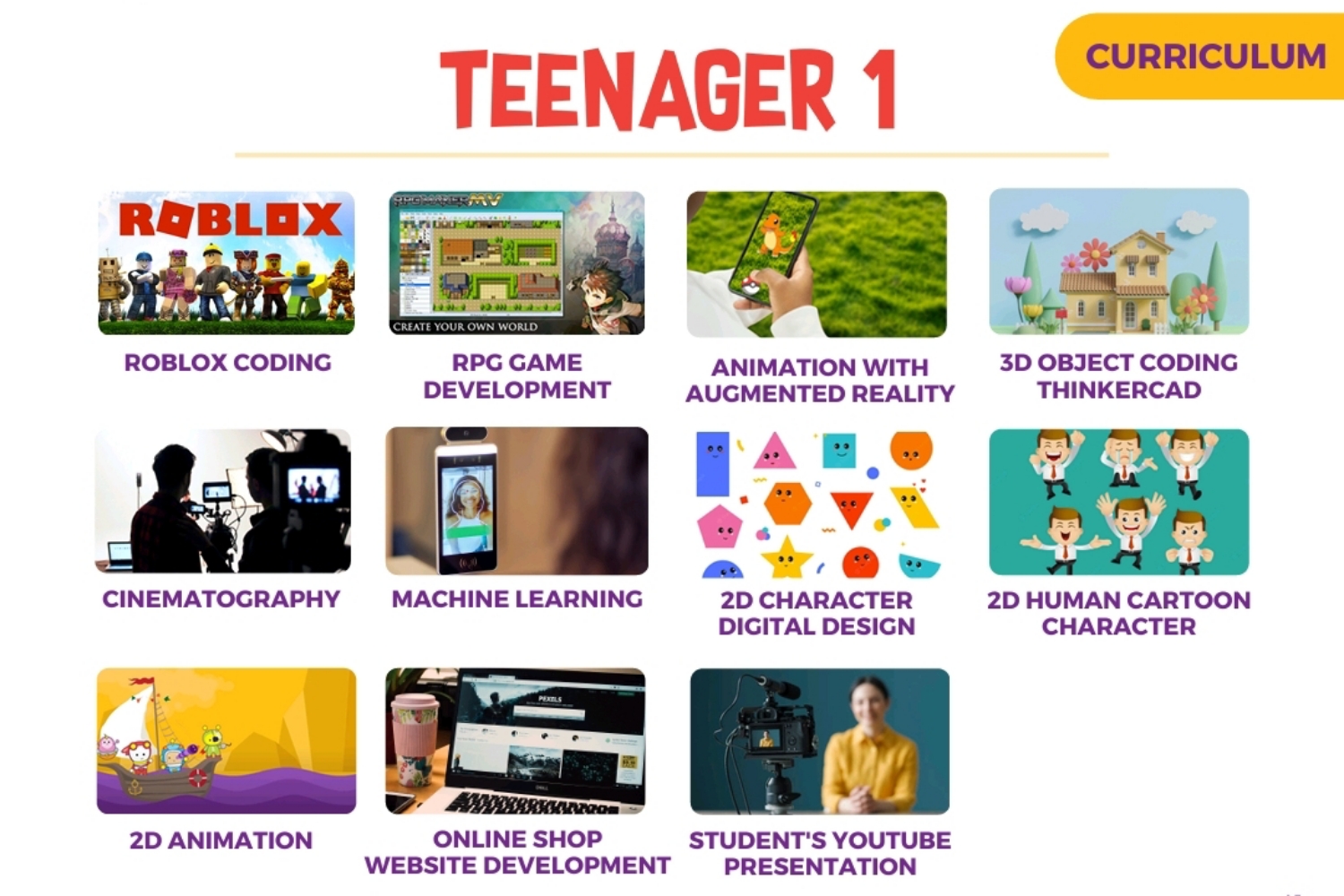 DIGIKIDZ ONLINE CLASS | 8X SESI | TEENAGER 1 2