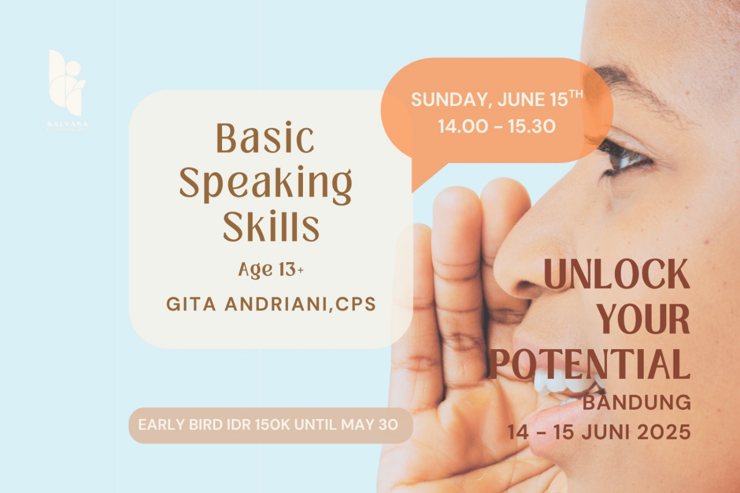 Basic Speaking Skills - Unlock Your Potential Event