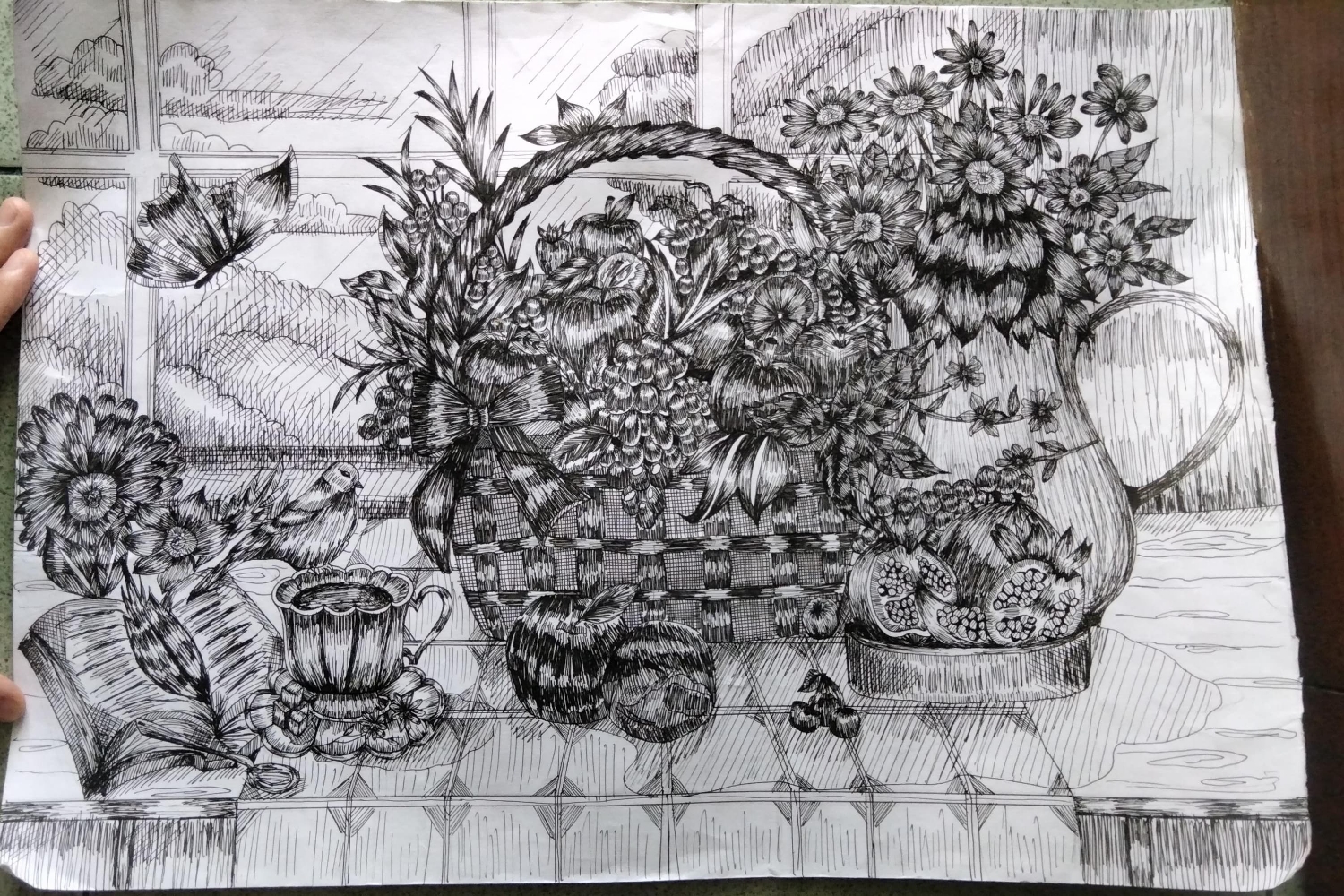 Menggambar Sketsa