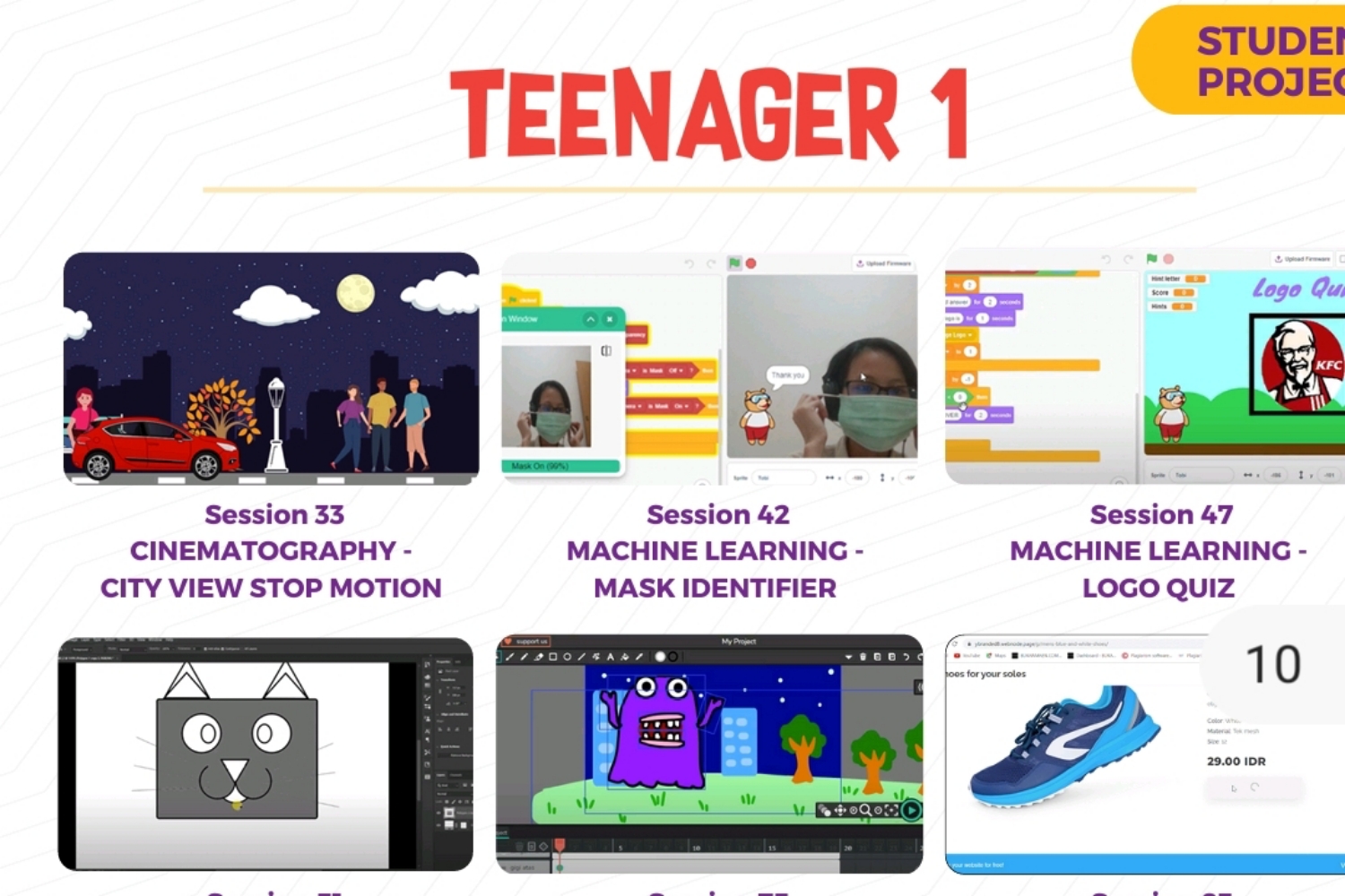 DIGIKIDZ ONLINE CLASS | 8X SESI | TEENAGER 1 4