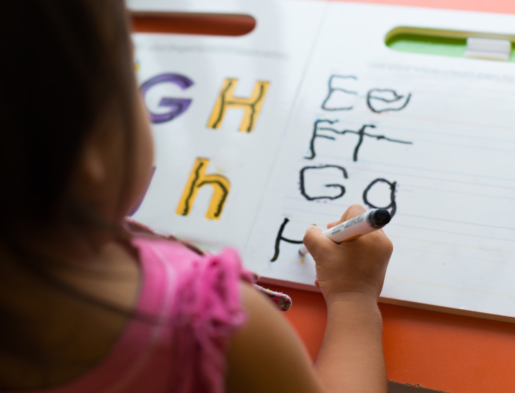 what writing early does for a child