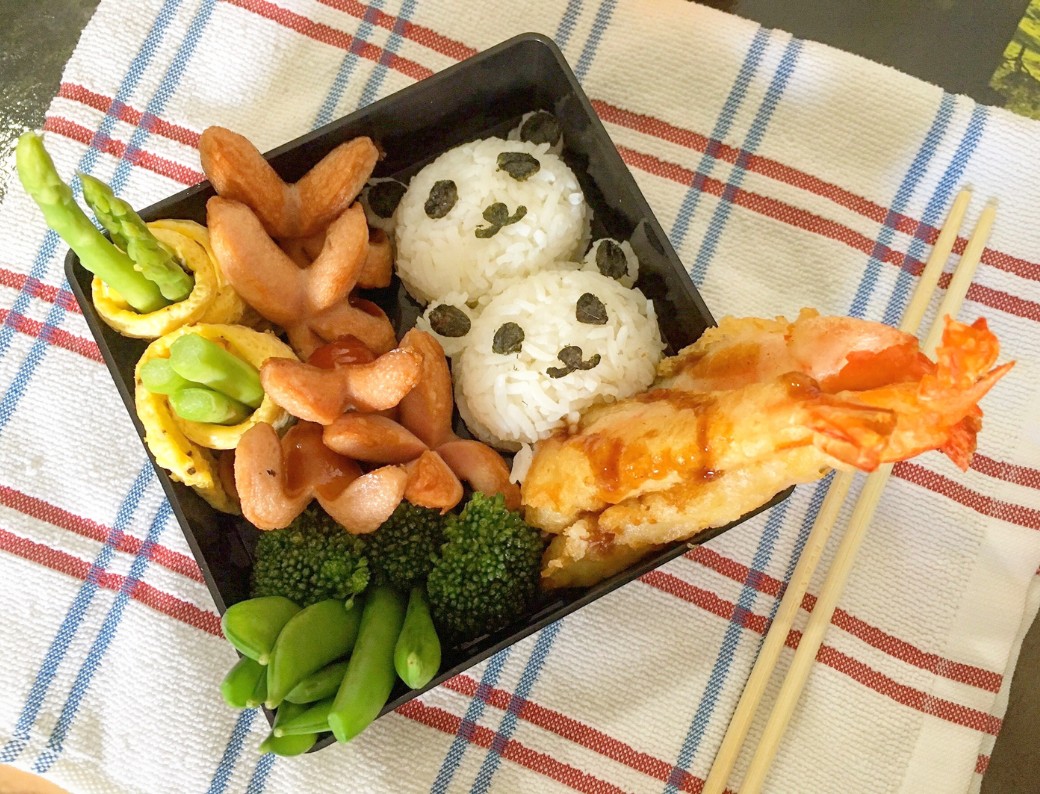 making a character bento box
