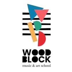Wood Block Music & Art School logo